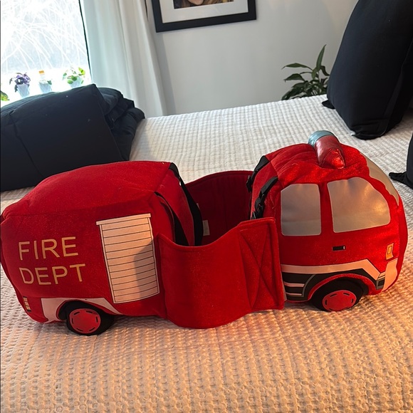 Red Fire Truck Plush Toy